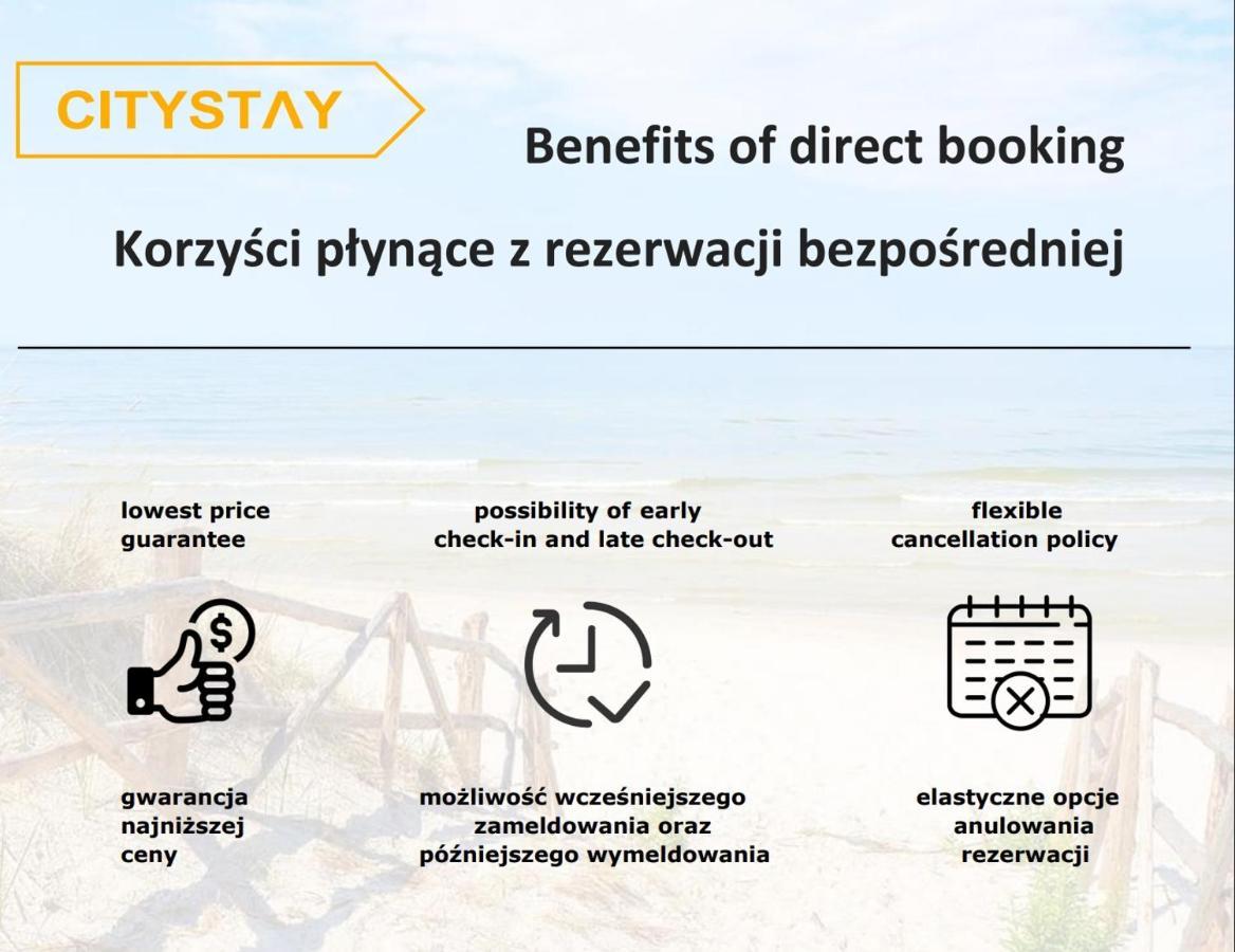 Citystay Dekerta Apartment Гданьск Экстерьер фото